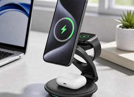 3-in-1 Magnetic Wireless Charger