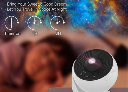 Galaxy Star Projector Night Light