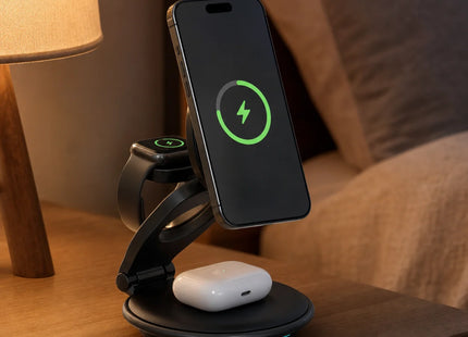 3-in-1 Magnetic Wireless Charger