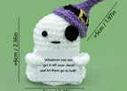 Purple ghost hat ghost