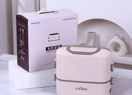 Heating lunch box can be inserted into the electric insulation electric cooking electric heating lunch box self-heating office workers office hot food artifact