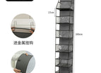 Six-layer gray hanging bag