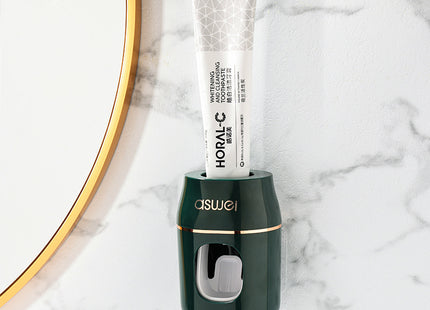 Toothpaste Squeeze Artifact Full-automatic Squeezer Storage Rack Wall-mounted Lazy Toothbrush Holder Non-perforated Children's Rack