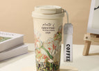 (including tax price) / Double drinking coffee cup 530ml tulip (5d process)