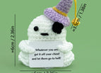Purple magic hat ghost