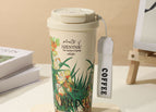 (including tax price) / Double-walled coffee mug 530ml - oleander design (5d craftsmanship)