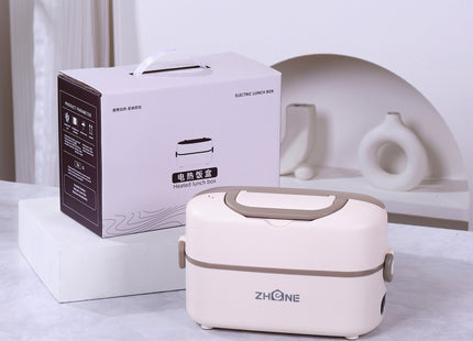 Heating lunch box can be inserted into the electric insulation electric cooking electric heating lunch box self-heating office workers office hot food artifact
