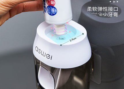 Toothpaste Squeeze Artifact Full-automatic Squeezer Storage Rack Wall-mounted Lazy Toothbrush Holder Non-perforated Children's Rack