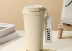 (including tax price) / Double-walled coffee mug, 530ml, plain white