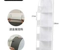 Four-layer white hanging bag