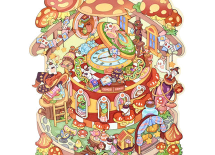 Cross-border Explosions Core Stranger Super Large 3D Stereo Landscape Stickers Decompression Microscale Scene Stickers DIY Cabin Fun Stickers