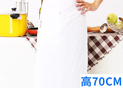 Chef work clothes apron half-length men's and women's hotel restaurant restaurant kitchen catering business special half-waist
