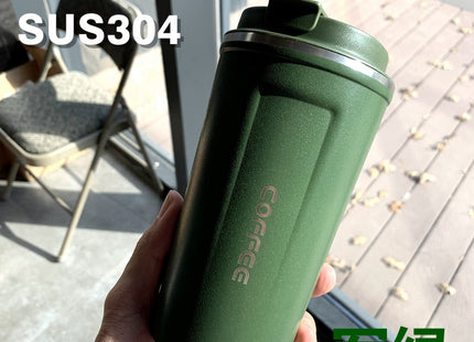 Summer Insulated Stainless Steel Water Cup, Thermos Cup, Coffee Cup, Double-Layer Car Cup, Smart Display Gift Cup, Customizable