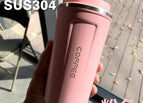 (including tax price) / Second generation coffee cup pink (500ml inner tank integrated molding)