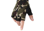 Half finger camouflage / L (suitable for 20-21cm hand circumference)
