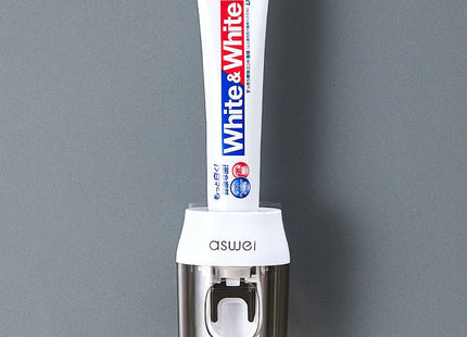 Toothpaste Squeeze Artifact Full-automatic Squeezer Storage Rack Wall-mounted Lazy Toothbrush Holder Non-perforated Children's Rack