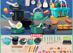 Green kitchen 91-piece set