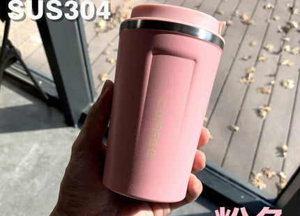 Summer Insulated Stainless Steel Water Cup, Thermos Cup, Coffee Cup, Double-Layer Car Cup, Smart Display Gift Cup, Customizable