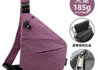 Left shoulder-purple