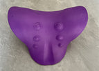 C- shaped pillow purple