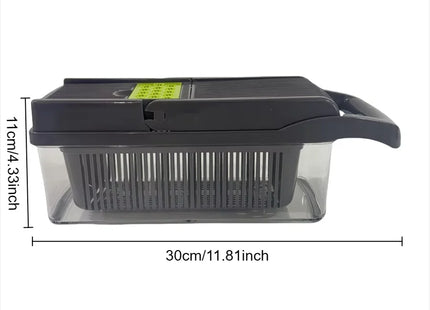 14Set Of Multifunctional Grater, Potato Shredded Vegetables, Dicing, Handy Gadget Slicer, Kitchen For Home, Lazy Shredding