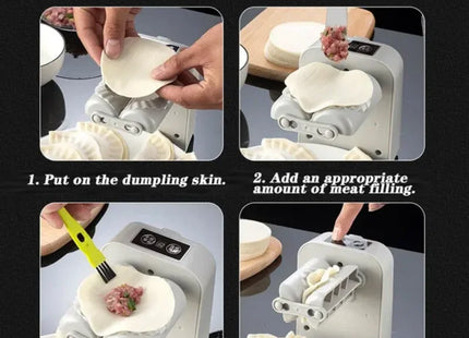 Dumpling Maker Machine Press Dumplings Mold Kitchen Accessories Automatic Pressing Tool DIY Empanadas Ravioli Mould Home Gadget