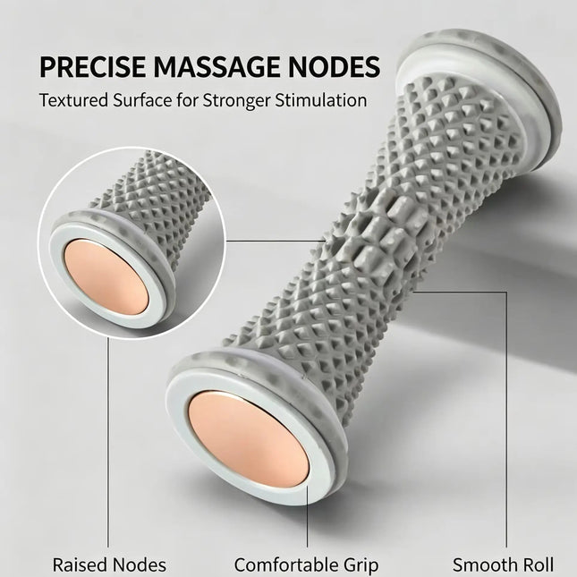 Plastic Manual Foot Roller Massage Ball Plantar Fascia Massager Yoga Foot Roller Relieve Foot Soreness Muscle Relax Tool