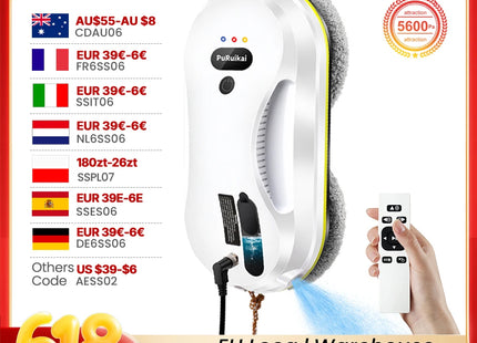 PuRuiKai Robot Window Cleaner