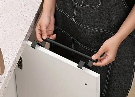 Stainless Steel Towel Rack Bathroom Punch-free Wall-mounted Rag Bar Rod Bath Towel Shelf Above Cabinet Storage Organizer