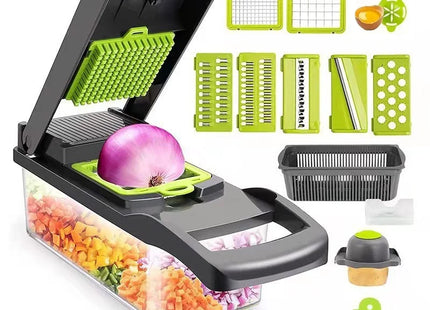 14Set Of Multifunctional Grater, Potato Shredded Vegetables, Dicing, Handy Gadget Slicer, Kitchen For Home, Lazy Shredding