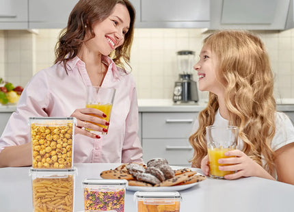 24/48pcs, Sealed Food Storage Containers with Lids - Lunch Boxes Ideal for Organizing and Storing Grains, Rice, Pasta, Tea, Nuts