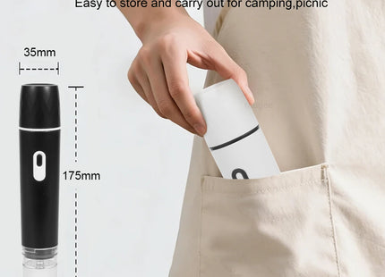 Air Vacuum Sealer Pump Automatic Food Sealing Pump USB Rechargeable Sealer Pump For Food Handheld Dry/wet Food Sealer Pump