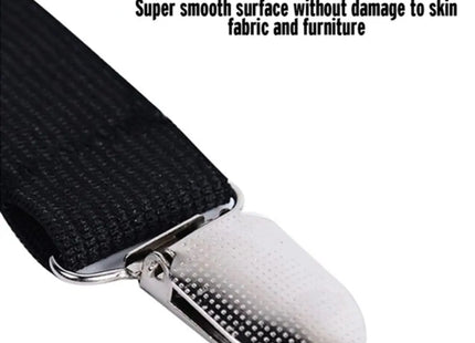 4pcs Adjustable Triangle Elastic Suspenders Gripper Belt Bed Sheet Fasteners Mattress Covers Sofa Cushion Strap Clip Home Gadget