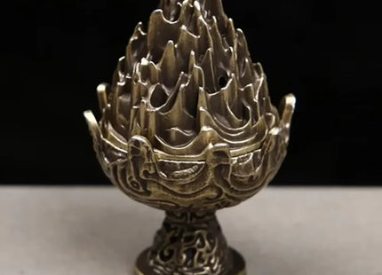 Boshan Incense Burner, Tabletop Ornament, Home Office Decor Collectible, Creative Portable Small Home Burner