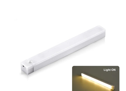 Wireless Motion Sensor Lamp LED Night Light USB Type C Rechargeable Cabinet Lamp for Kitchen Bedroom Wardrobe Staircase Lighting