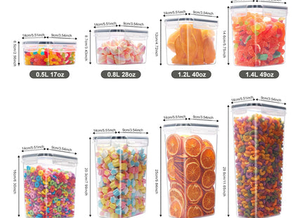 24/48pcs, Sealed Food Storage Containers with Lids - Lunch Boxes Ideal for Organizing and Storing Grains, Rice, Pasta, Tea, Nuts