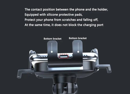 New Car Phone Holder Universal Car Foldable Rotatable GPS Phone Stand Air Vent Mounts Auto Interior Accessories Car Bracket
