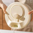 Multifunctional Household Manual Vegetable Dehydrator - Salad Spinner with Fruit, Lettuce Drain Basket  Home Gadget