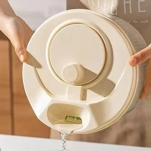 Multifunctional Household Manual Vegetable Dehydrator - Salad Spinner with Fruit, Lettuce Drain Basket  Home Gadget