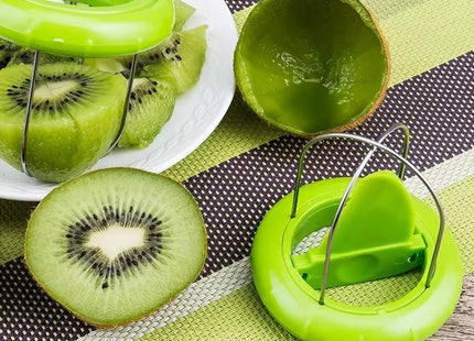 Fast Fruit Kiwi Cutter Peeler Slicer Kitchen Gadgets Stainless Steel Kiwi Peeling Tools Kitchen Creative Fruit Peeler