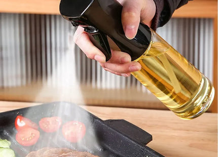 200/300/500ml Oil Spray Bottle BBQ Cooking Olive Oil Sprayer Plastic Baking Oil Spray Empty Bottle Vinegar Bottle Or  Oil brush