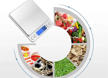Portable 3000g/0.1g Lcd Digital Kitchen Scale Weighing In Grams And Ounces Used For Kitchen Weighing Jewelry Scale Food Scale