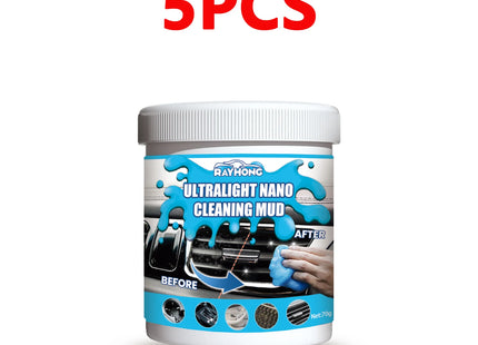 Super Car Cleaning Gel Multiuse Reusable Dirt Cleaner Gel Keyboard Laptop Auto Interior Dust Dirt Remover Gel Cleaning Tools 70g