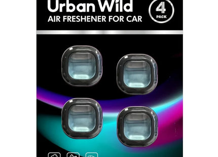 4 Pack Car Air Freshener Car Air Vent Freshener, Car Aroma Relax Long-lasting Fragrance Powerful Odor Eliminator