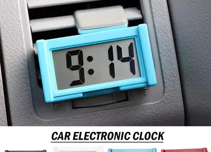 Car Electronic Clock Dashboard Time Electronic Digital Display Car Clock Self Adhesive Simple Digital Clock Car Accessories