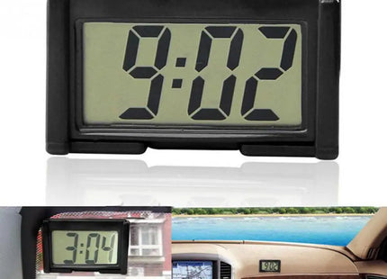 Car Electronic Clock Dashboard Time Electronic Digital Display Car Clock Self Adhesive Simple Digital Clock Car Accessories
