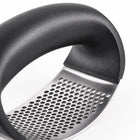 Stainless Steel Garlic Press, Curved Rocking Garlic Mincer Kitchen Gadget