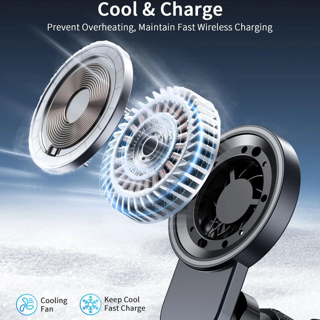 Magnetic Wireless Car Charger