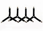 4pcs Black / China Mainland
