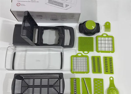 14Set Of Multifunctional Grater, Potato Shredded Vegetables, Dicing, Handy Gadget Slicer, Kitchen For Home, Lazy Shredding